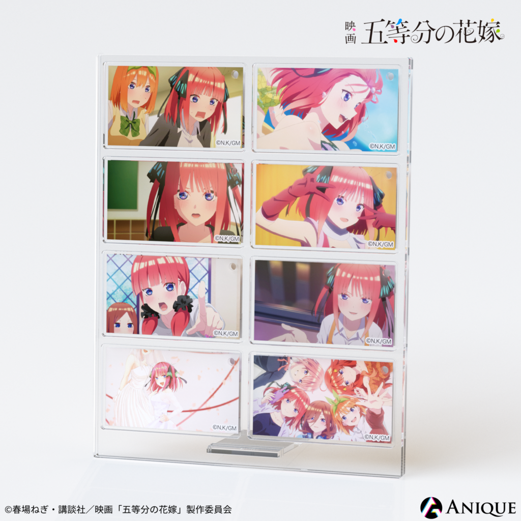 アニメシリーズ『五等分の花嫁』オンライン展覧会 中野二乃 フェイスアクリルコレクション