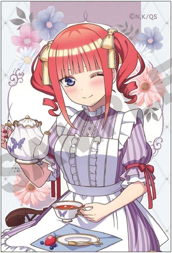 五等分の花嫁 アート缶バッジ_中野二乃/カントリーピクニック