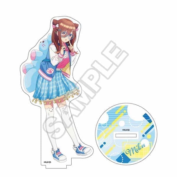 「五等分の花嫁∽」 ぱすてるふぁっしょん アクリルスタンド 中野三玖