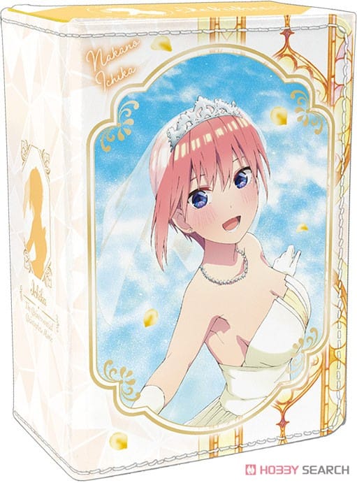 五等分の花嫁  合皮製デッキケースW「中野 一花」ウェディングVer.