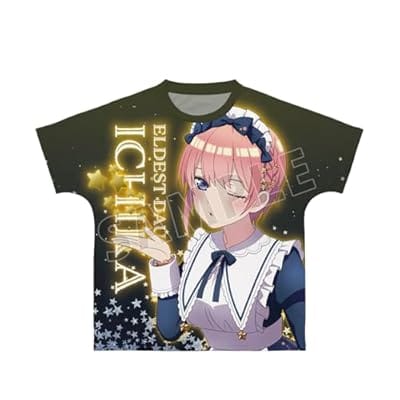 五等分の花嫁∽ 描き下ろし 中野一花 星空メイドver. フルグラフィックTシャツユニセックス(サイズ/XXXL)