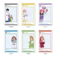 五等分の花嫁∽ アクリルカード 全6種 BOXセット