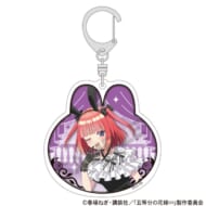 五等分の花嫁 アクリルキーホルダー 中野二乃 モノクロバニードレス>