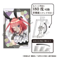 五等分の花嫁 アート缶バッジ 中野二乃 モノクロバニードレス