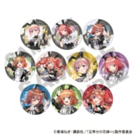 五等分の花嫁 トレーディング缶バッジ モノクロバニードレス