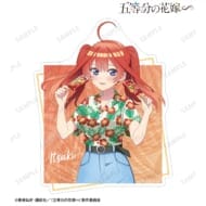 五等分の花嫁∽ 描き下ろし 中野五月 アロハシャツver. トラベルステッカー