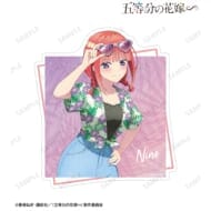 五等分の花嫁∽ 描き下ろし 中野二乃 アロハシャツver. トラベルステッカー>