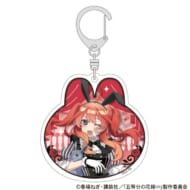 五等分の花嫁 アクリルキーホルダー 中野五月 モノクロバニードレス>