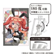 五等分の花嫁 アート缶バッジ 中野五月 モノクロバニードレス>