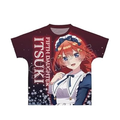 五等分の花嫁∽ 描き下ろし 中野五月 星空メイドver. フルグラフィックTシャツユニセックス(サイズ/S)