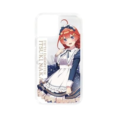 五等分の花嫁∽ 描き下ろし 中野五月 星空メイドver. グリッターiPhoneケース(対象機種/iPhone 12/12 Pro)