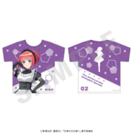 五等分の花嫁∽ フルグラフィックTシャツ 中野二乃>