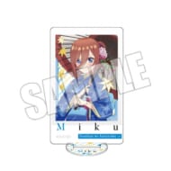 五等分の花嫁∽ チェキ風アクリルスタンド<KIMONO Girl 三玖>>