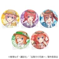 五等分の花嫁∽ トレーディング缶バッジ ピクニックver.>