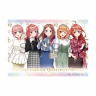 五等分の花嫁∽ A3クリアポスター 集合柄