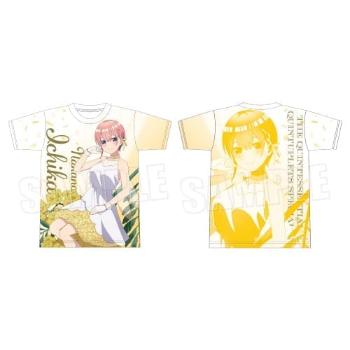 五等分の花嫁∽ フルグラフィックTシャツ≪Flower Fairy ver.≫ 中野一花