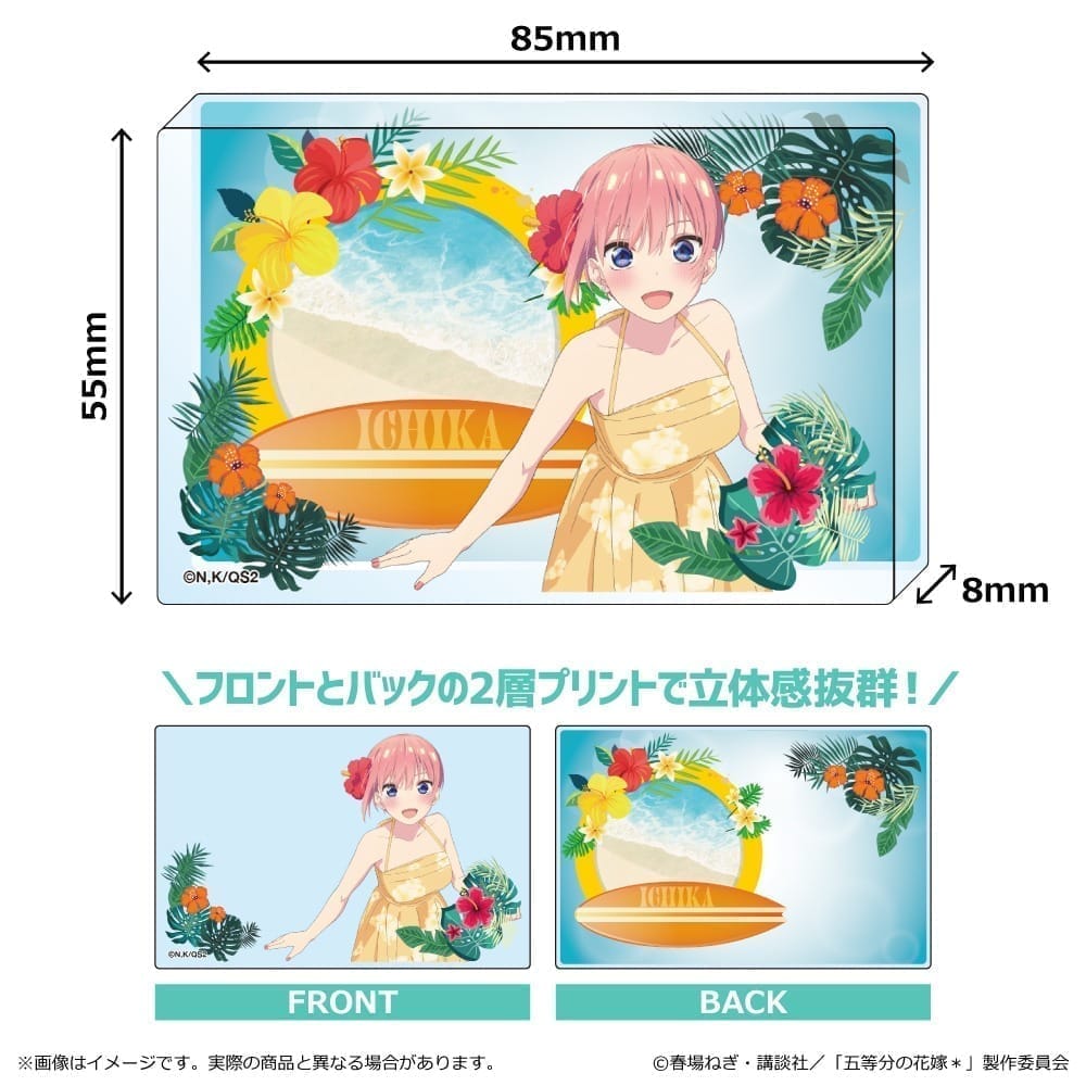 五等分の花嫁* アクリルブロック/中野一花