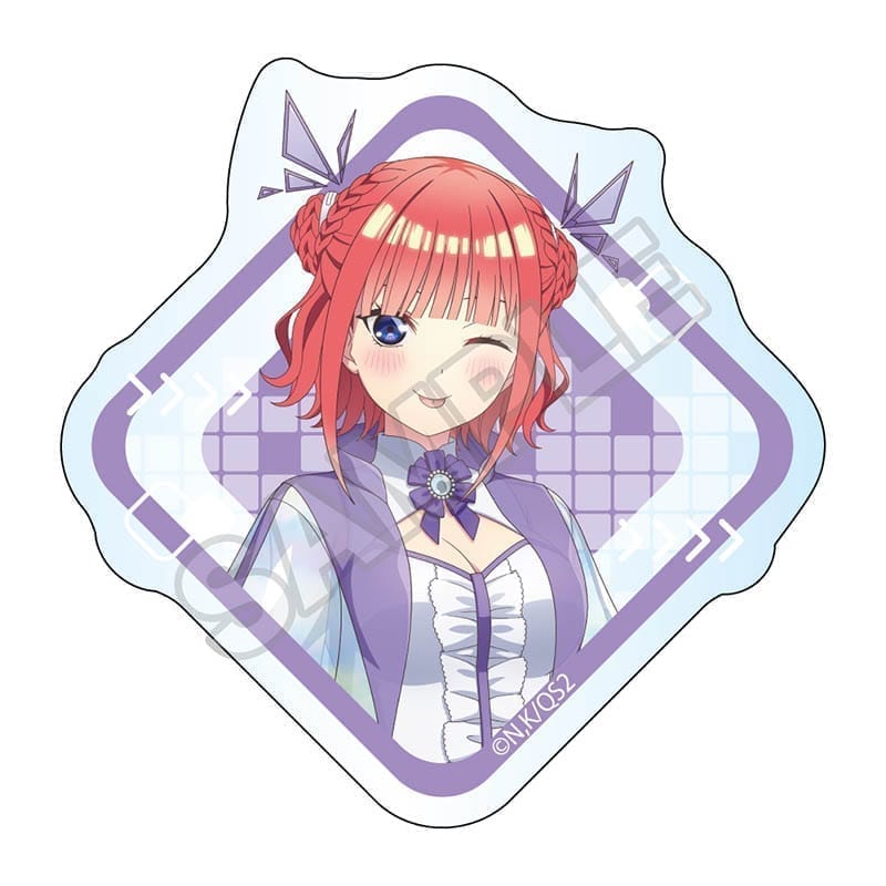 五等分の花嫁* バーチャルキャスト アクリルバッジ 中野二乃