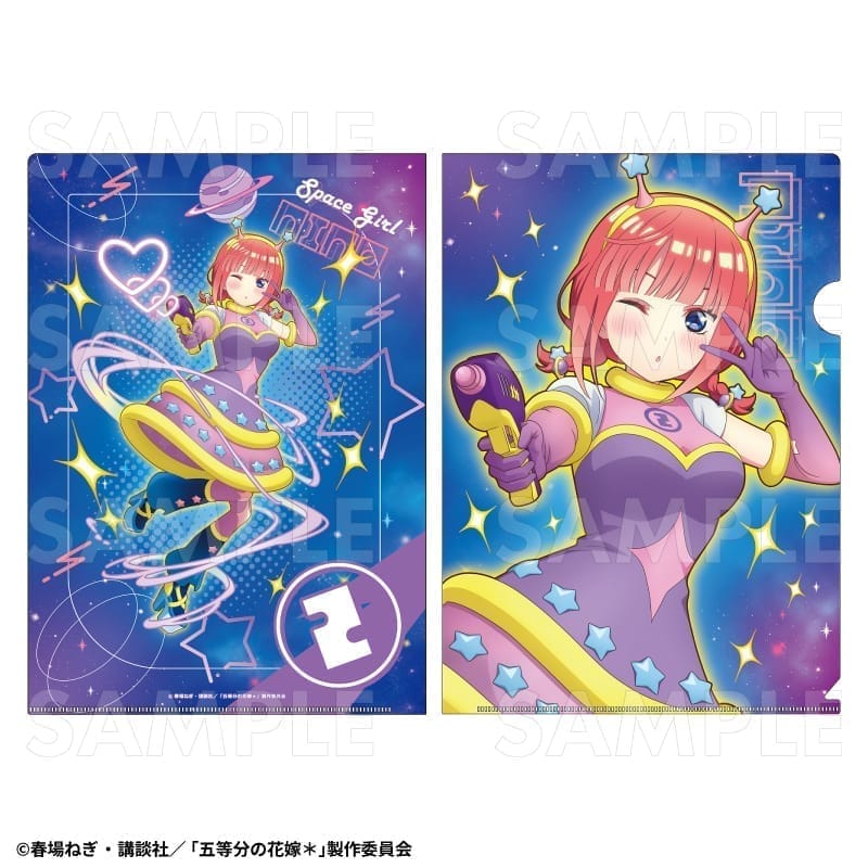 五等分の花嫁* Space Girl クリアファイル【中野二乃】