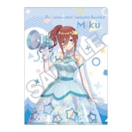 五等分の花嫁* バーチャルキャスト A4クリアファイル 中野三玖