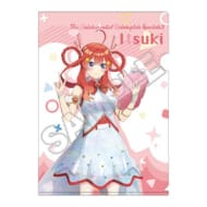 五等分の花嫁* バーチャルキャスト A4クリアファイル 中野五月>