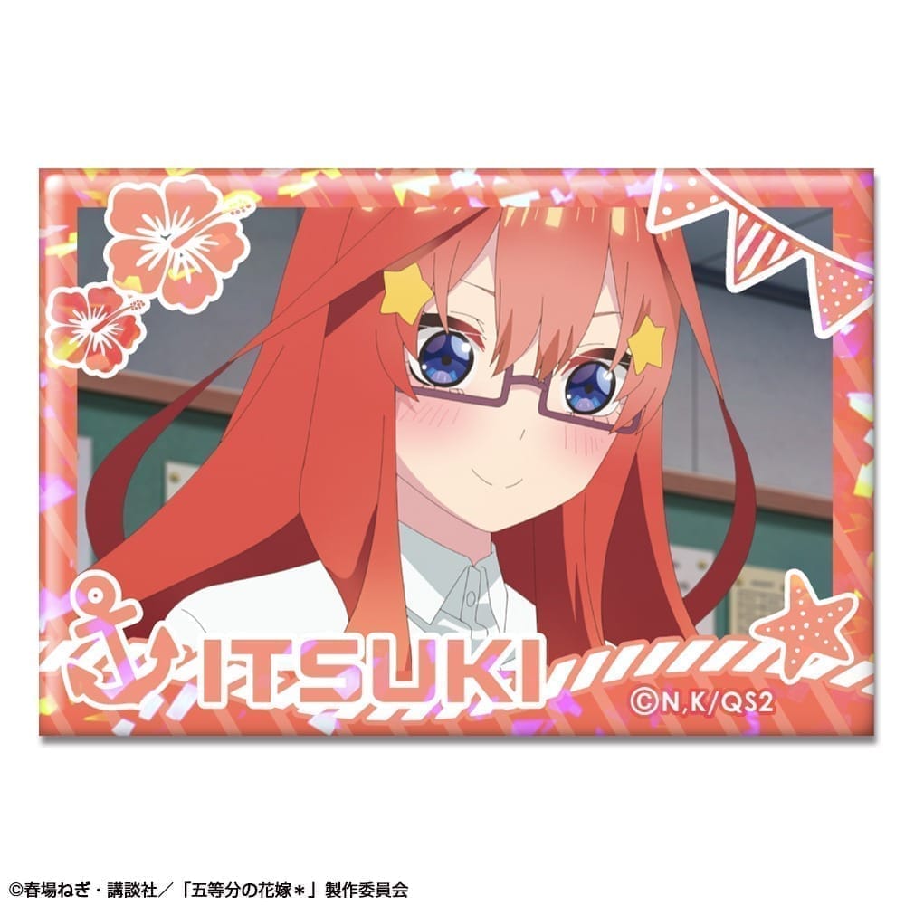 五等分の花嫁* ホログラム缶バッジ デザイン20(中野五月/D)