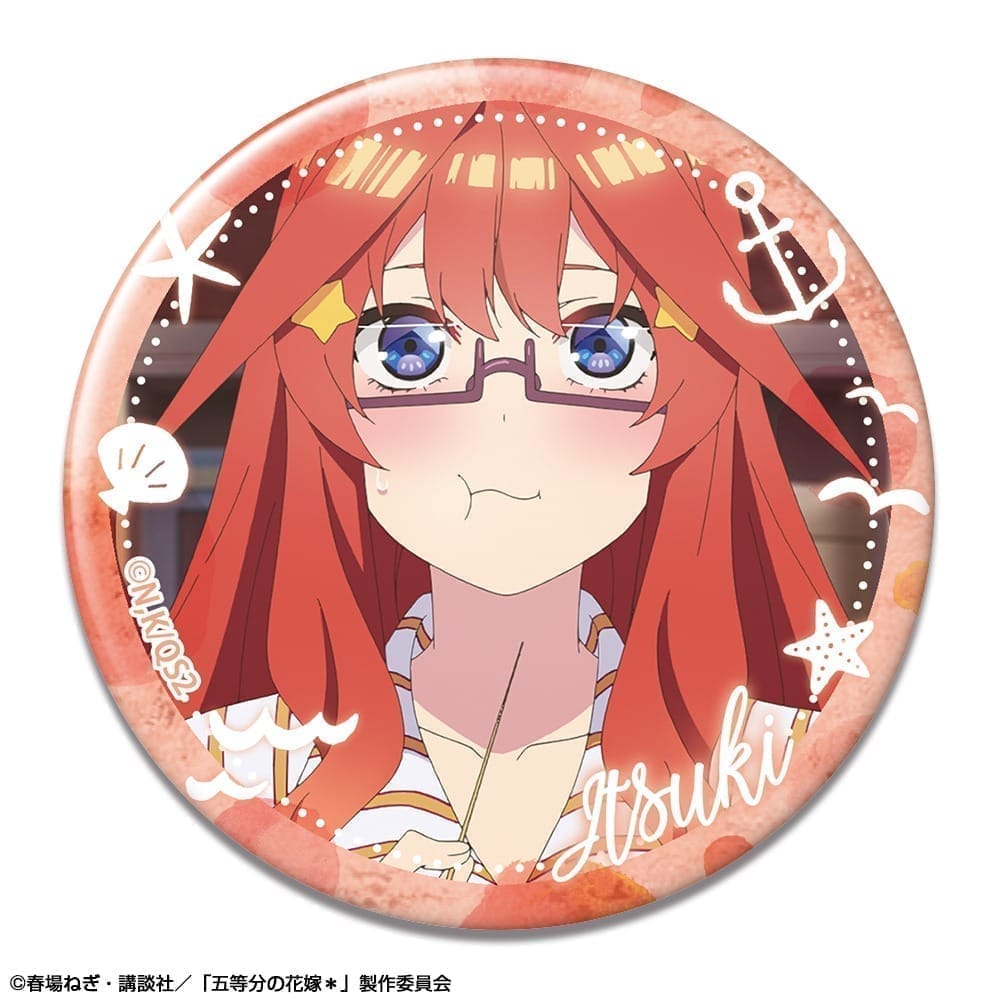 五等分の花嫁* 缶バッジ デザイン18(中野五月/B)