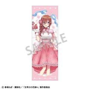 中野三玖(桜アフタヌーンティー) ロングスクエア缶バッジ 「五等分の花嫁」