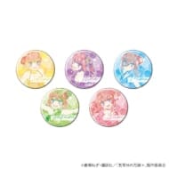 五等分の花嫁* 缶バッジ5個セット 01 集合デザイン SPARKLY PAINT>