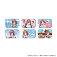 五等分の花嫁∽ スクエア缶バッジ 04 三玖ver. 公式イラスト 6個入り1BOX