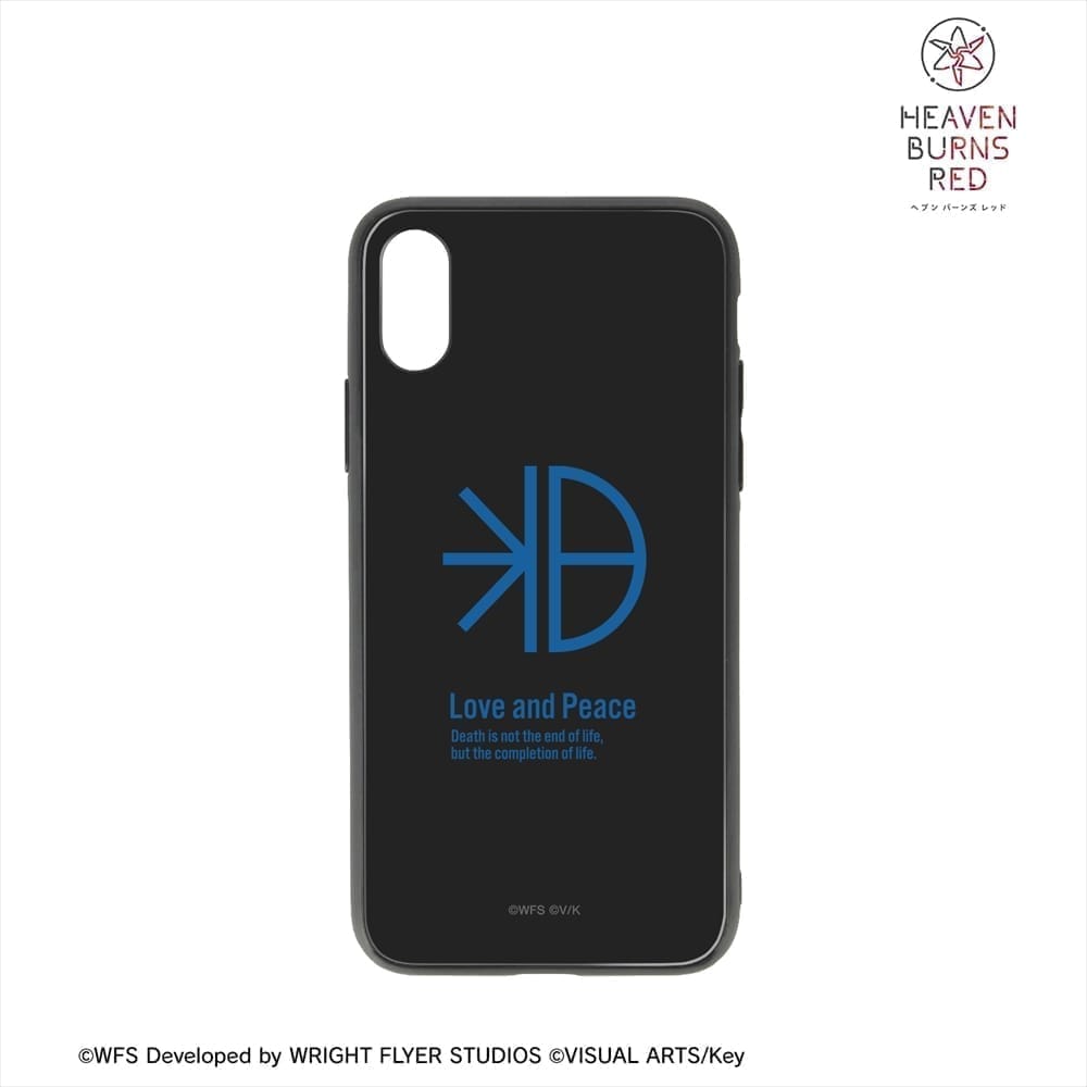 ヘブンバーンズレッド 第31B部隊ロゴ 強化ガラスiPhoneケース(対象機種/iPhone 13 mini)