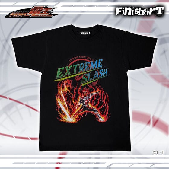 FinisharT 仮面ライダー電王 ソードフォーム エクストリームスラッシュ Tシャツ