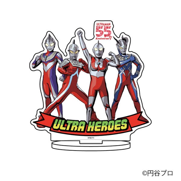 キャラアクリルフィギュア「ウルトラマンシリーズ」10/ウルトラヒーロー(描き下ろし)