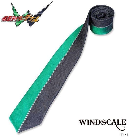 仮面ライダーW WIND SCALE ネクタイ センターライン柄