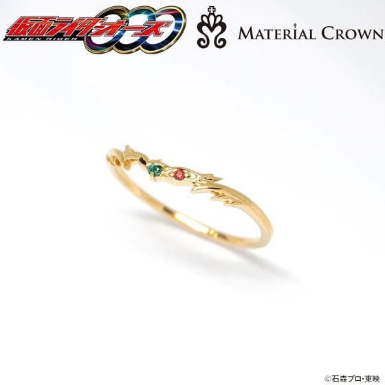 仮面ライダーオーズ/OOO×MATERIAL CROWN(マテリアルクラウン)アンク イメージ リング【再販】