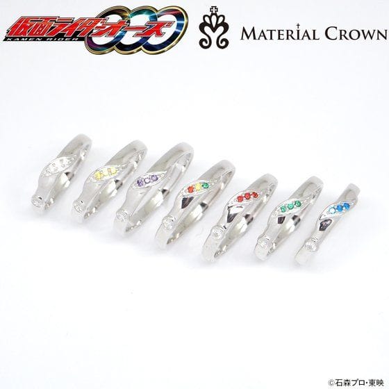 仮面ライダーオーズ/OOO×MATERIAL CROWN(マテリアルクラウン)コンボ イメージ リング