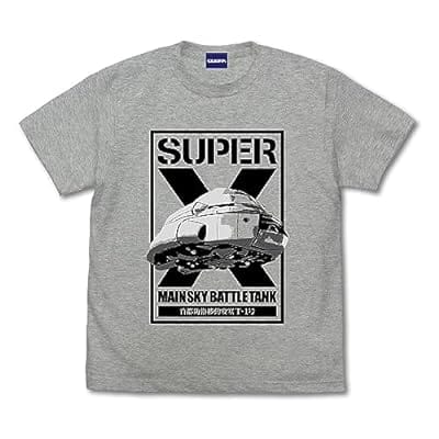 スーパーX Tシャツ ミックスグレー Lサイズ 「ゴジラシリーズ」