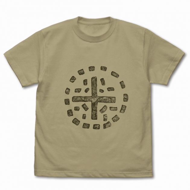 ゴジラ インファント島の紋章 Tシャツ/SAND KHAKI-L