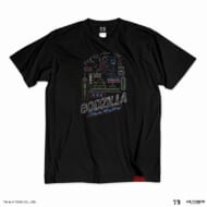 ゴジラ 70周年記念 平成・VS シリーズ シーンイラストTシャツ 5(ゴジラ香港上陸) S
