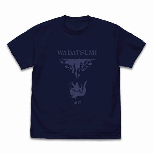 ゴジラ-1.0 海底に沈みゆくゴジラ Tシャツ/NAVY-L