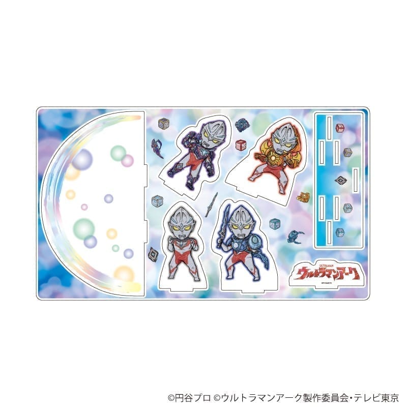 ウルトラマンアーク プレミアム アクリルジオラマプレート 01 グラフアートイラスト