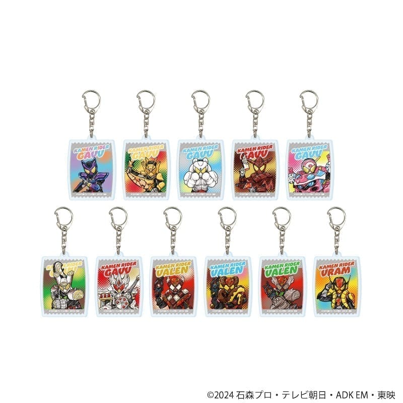 仮面ライダーガヴ アクリルキーホルダー 01 グラフアートイラスト 11個入り1BOX