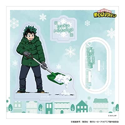 僕のヒーローアカデミア アクリルスタンド 緑谷 雪かき