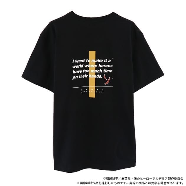 僕のヒーローアカデミア 名言Tシャツ ホークス