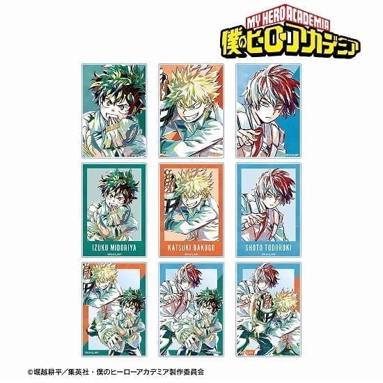 僕のヒーローアカデミア トレーディング Ani-Art 第7弾 アクリルカード 9個入り1BOX