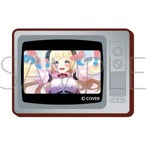 ホロライブ TV型マグネット/ホロぐら 角巻わため