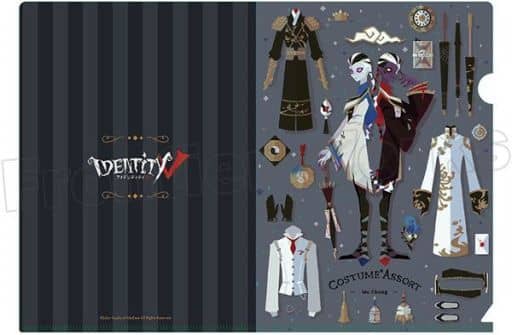 Identity V 第五人格    白黒無常 ミニクリアファイル(A5) Costume*Assort 3