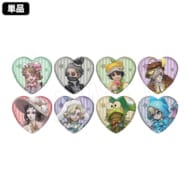 第五人格×サンリオキャラクターズ トレーディングハート缶バッジ(pcs)