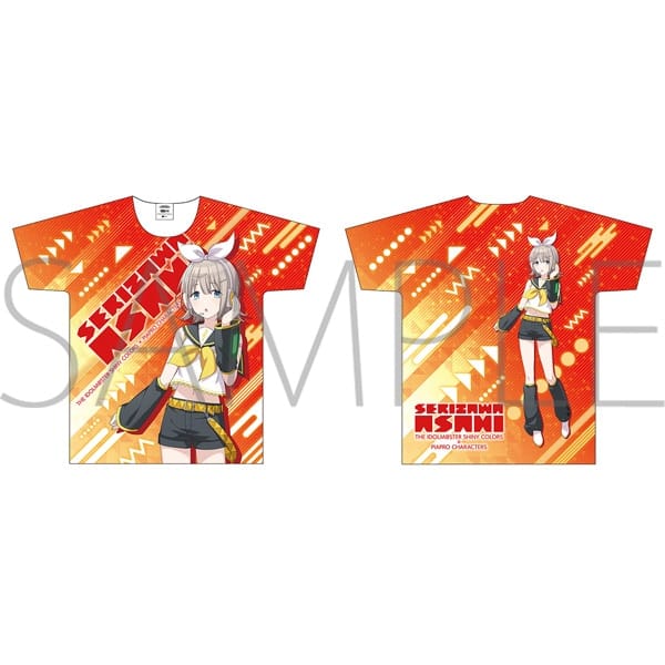 アイドルマスター シャイニーカラーズ　フルグラフィックTシャツ　ピアプロキャラクターズ　B　芹沢あさひ