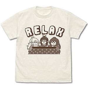 アイドルマスター ミリオンライブ! 美希&律子&杏奈 のんびり Tシャツ/VANILLA WHITE-L